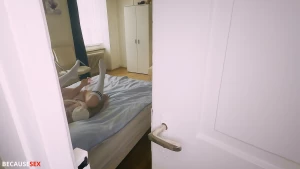 Full video caught my room mate swisslatina masturbating in her room