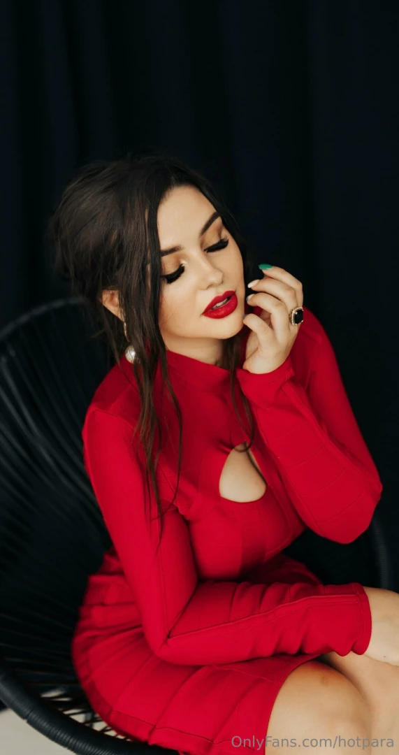 Red my favorite color what do you think it is fitting me 