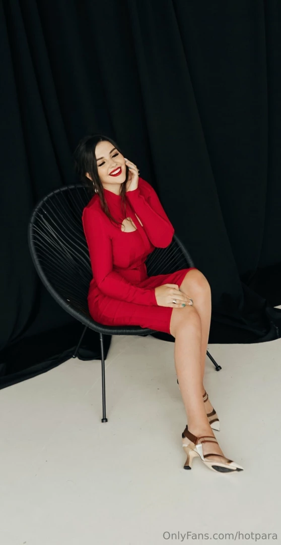 Red my favorite color what do you think it is fitting me part 2 