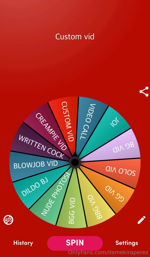Spin the wheel here s something a little different for you guys a 