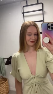 When your dress is this cute but the real show is what s underneath