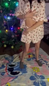 Here have a well deserved christmas strip show x you didn t think i