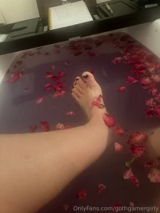 Splish splash my feet needed a soak think you d like to help me dry part 6
