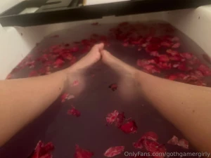 Splish splash my feet needed a soak think you d like to help me dry part 3