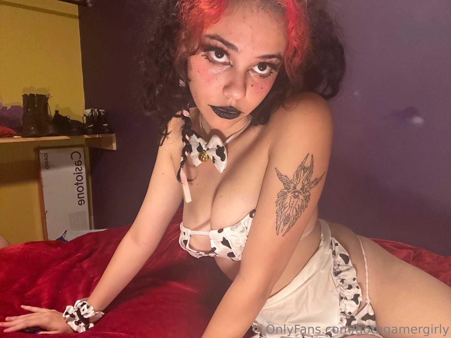 Cute cow lingerie part 2 