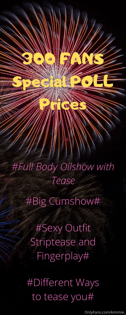 Guys for 300 fans i wanted say special thanks for every single support 