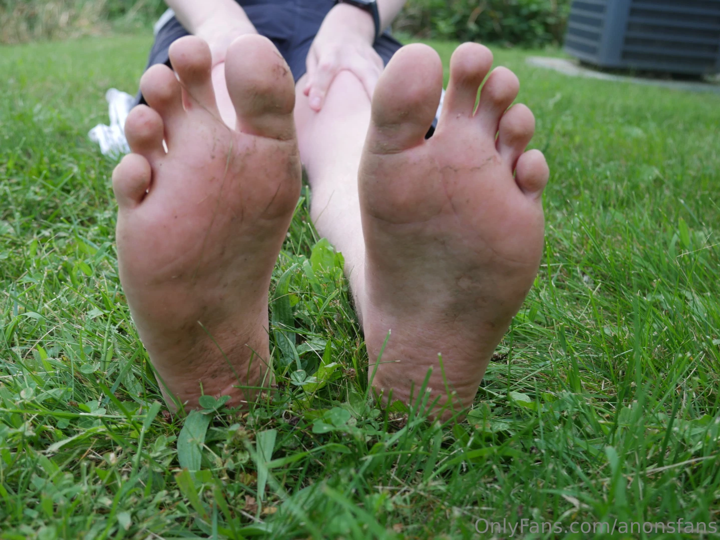 My feet before and after walking barefoot outside first time getting part 28 