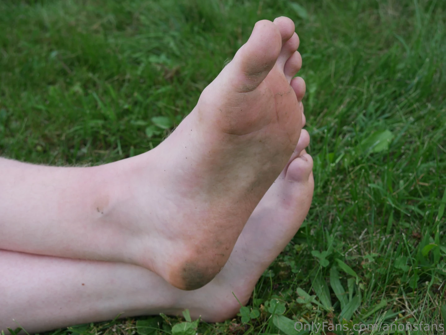 My feet before and after walking barefoot outside first time getting part 37 