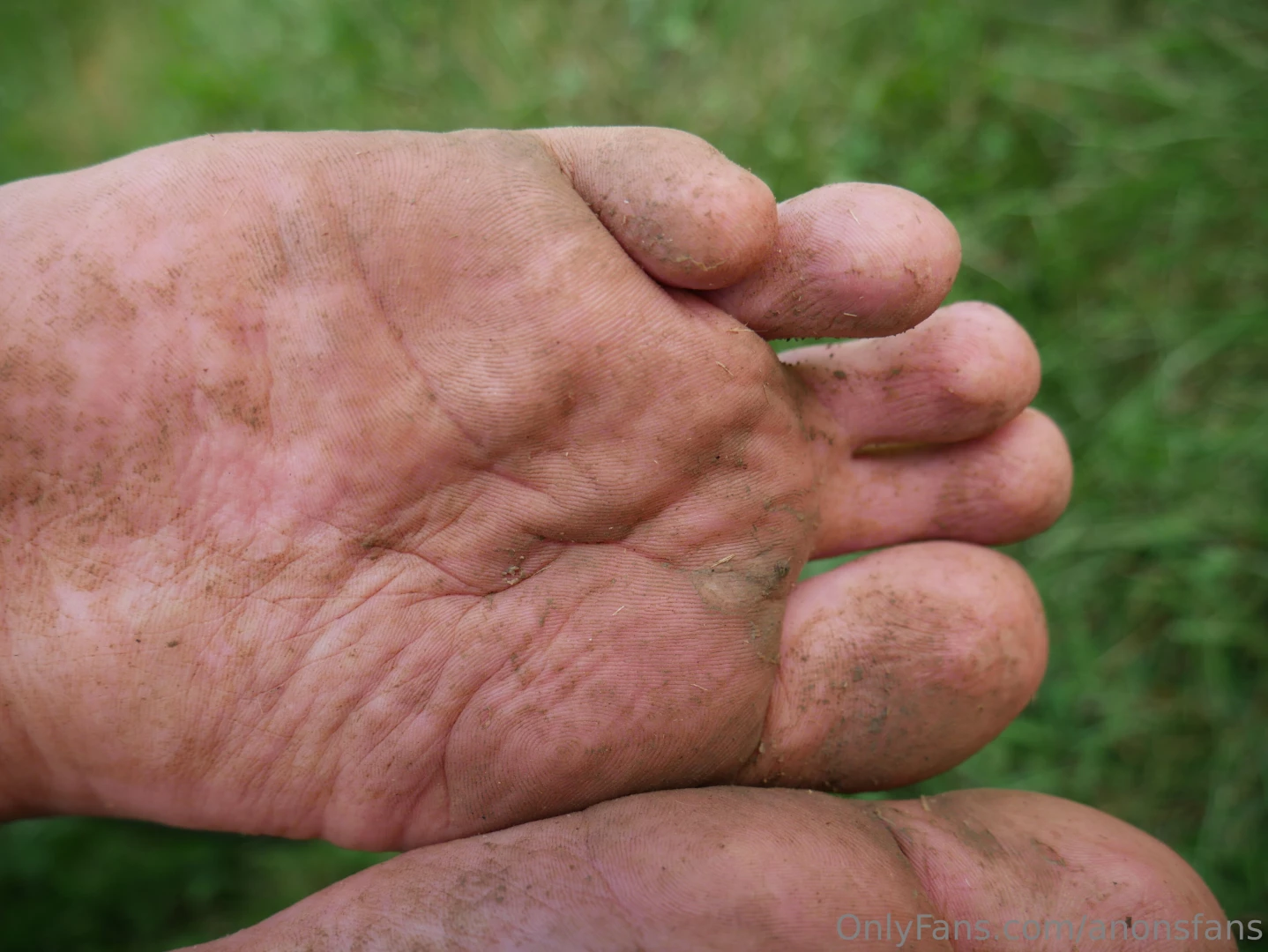 My feet before and after walking barefoot outside first time getting part 4 