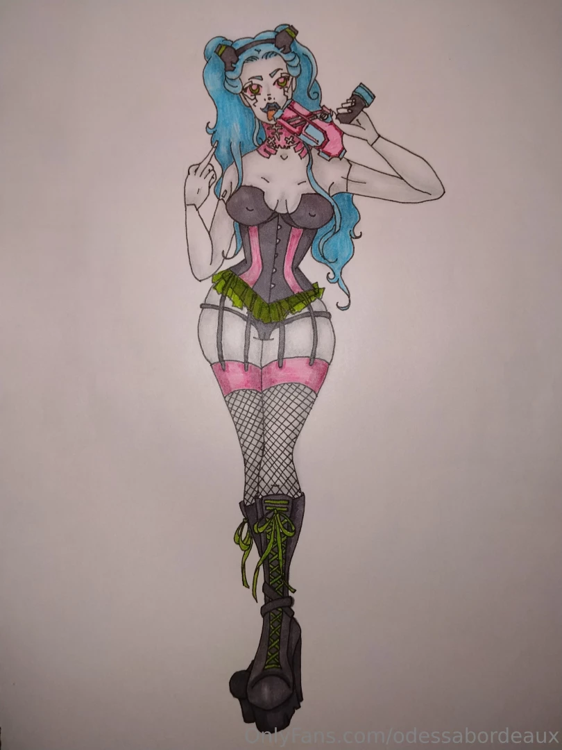 New content in about 2wks going to fanexpo as rebecca from cyberpunk part 1 