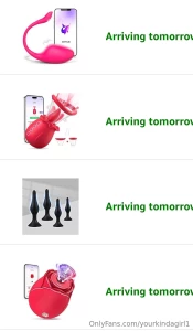I have ordered some fun toys that are arriving tomorrow can t wait to part 1