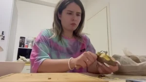 Farting while cooking a new exclusive video enjoy