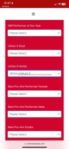 Last day to go vote for me for urban x hottie click the link below and