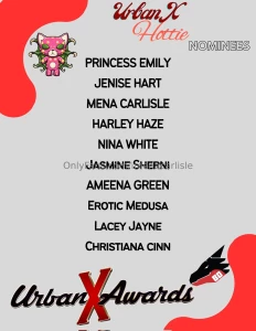 Last day to go vote for me for urban x hottie click the link below and part 1