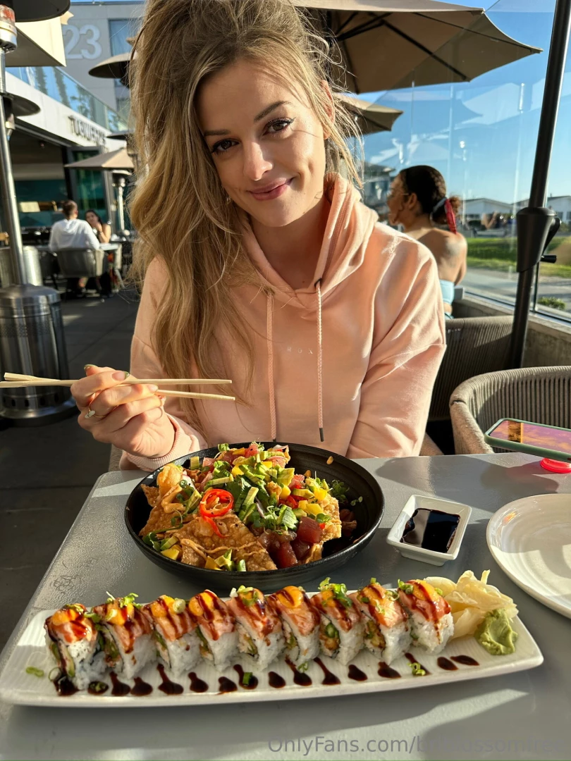 I m a big sushi fan how about you guys 