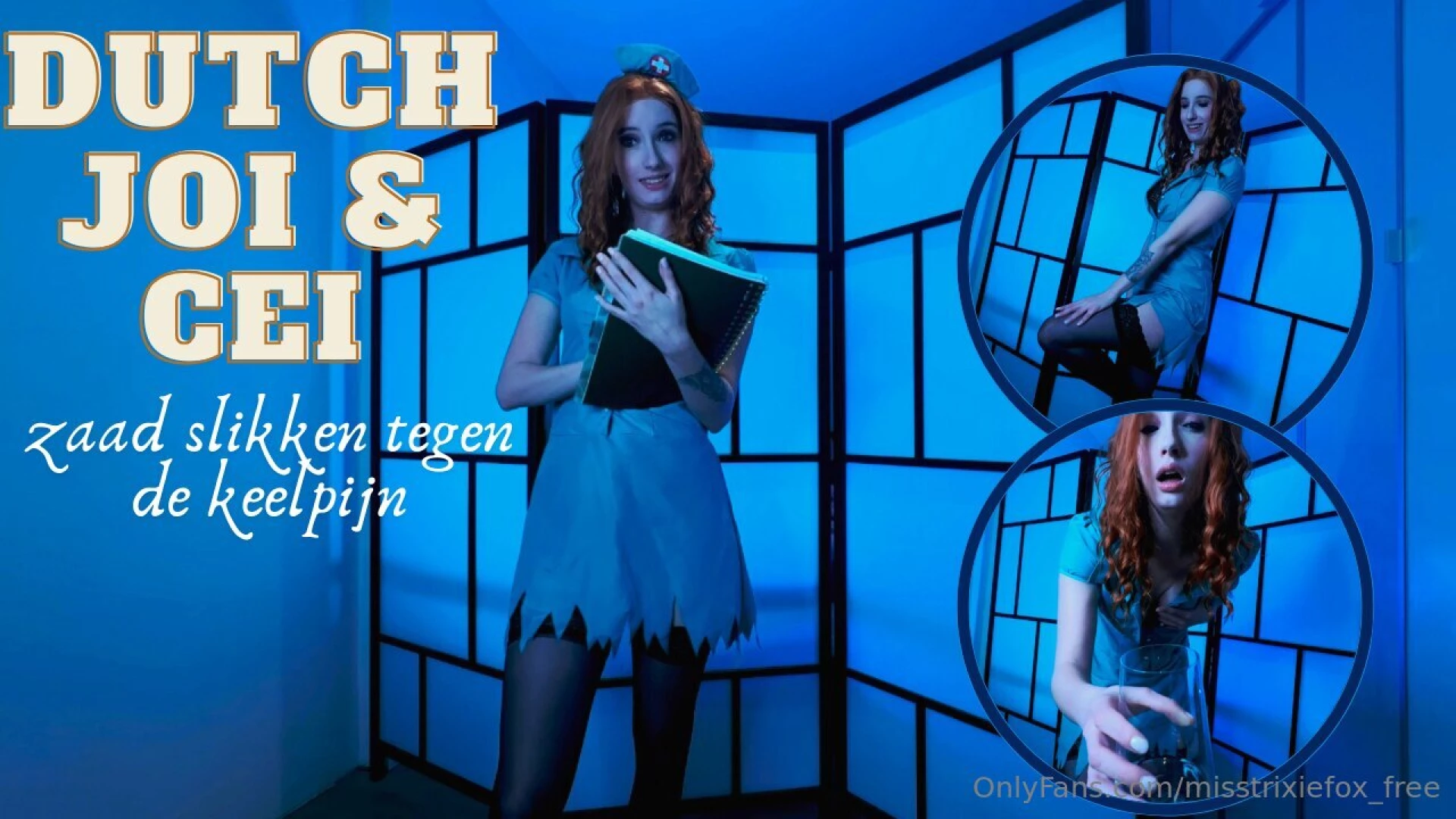 Dutch joi amp cei - zaad slikken tegen de keelpijn this video is 