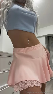 My wife locked me up today i love this little skirt it really makes me part 4