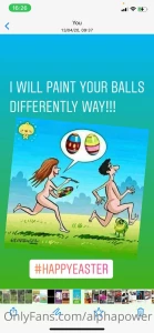 Happy easter i missing some balls for easter coloring red color i
