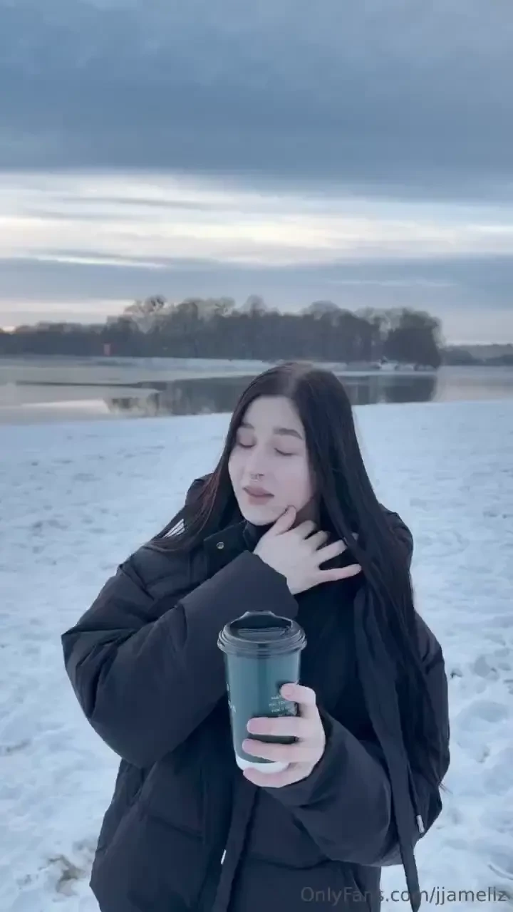 Snowflakes in my hair warm tea in my hands and the scent of christmas 