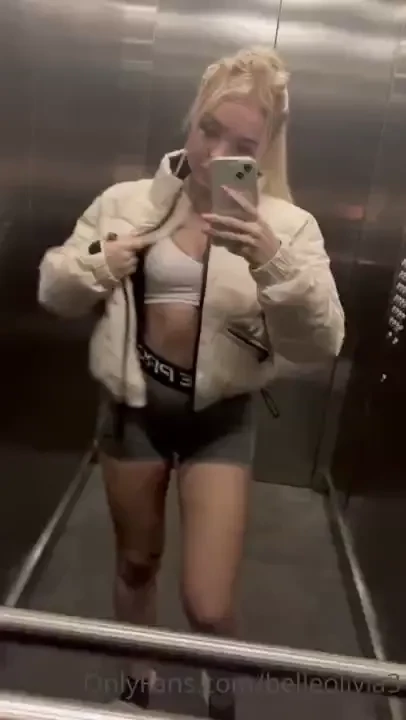 I only realized there was cameras in the lift after taking this my 