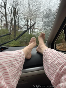 Would you mind if i rested my bare feet on your dash it s my favorite