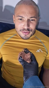 You just couldn t help yourself could you you shoved bite after bite part 1