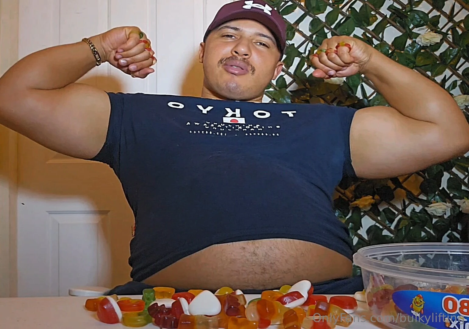 No matter how much the jock in me flexes the fatty in me is bigger 