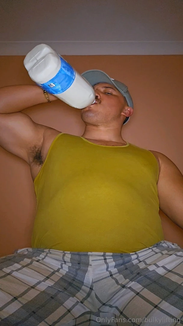 You know my fat ass can t resit full fat milk lol 