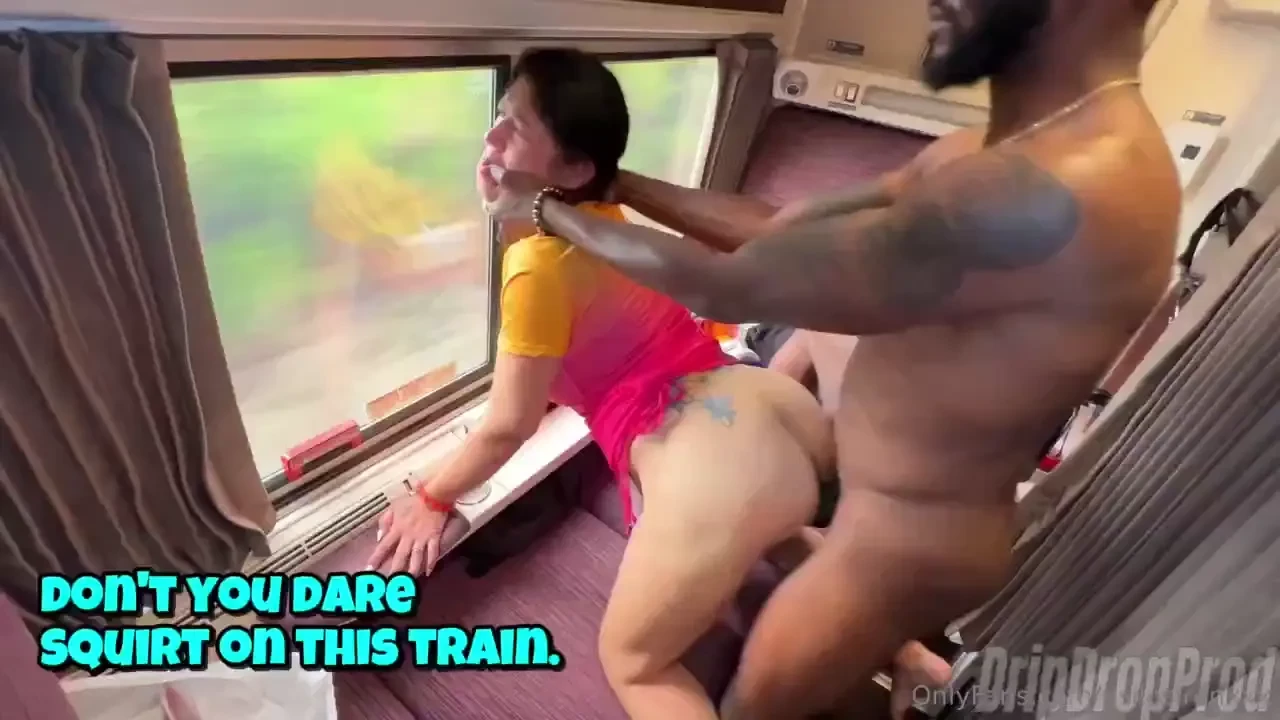 Siren and matt fuck in front of the full wall picture window while on 