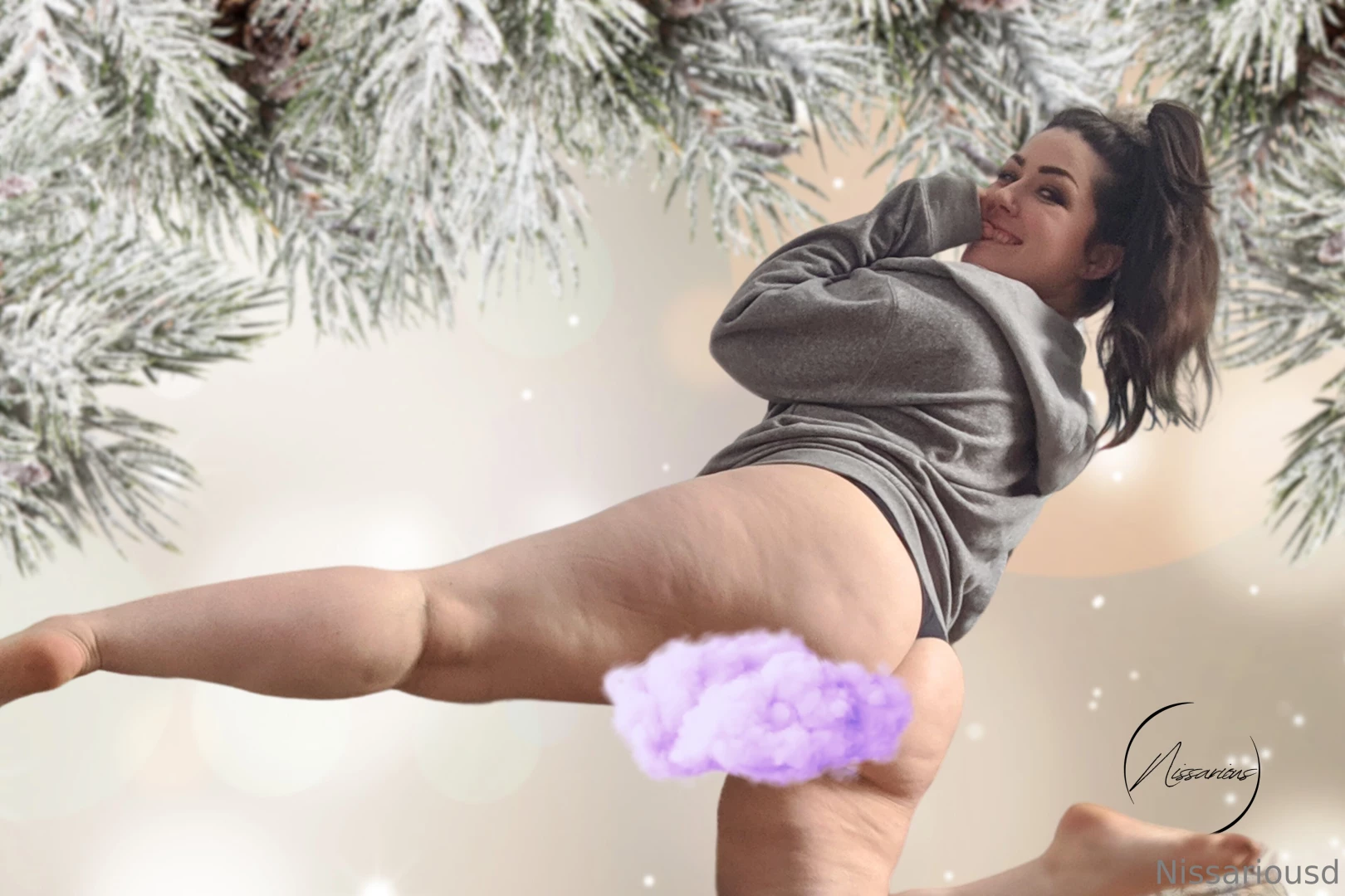 More cozy sweater photos for you this one all focused on my big ol 