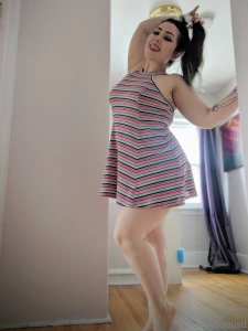 And secondly this sexy set i know you wanna see under and up my dress