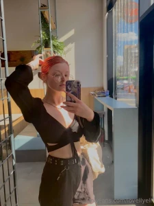 The second photo is what i look like without this black top