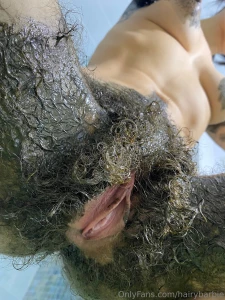 I filmed a video of me dyeing the hair on my body a darker color never