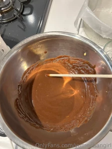 Making valentine chocolate for myself also finally bought a new pair part 1