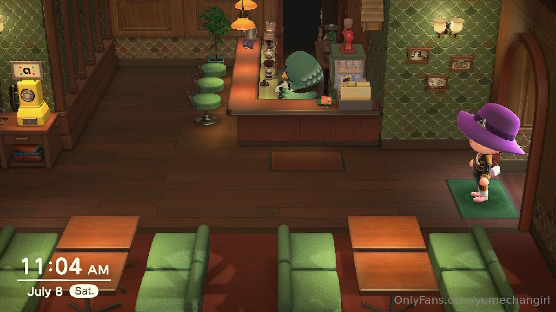 Day 3 of animal crossing grinding i finally opened the cafe part 5 