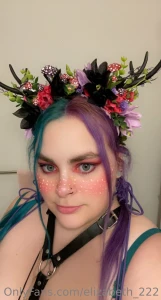 My outfit for halloween shenanigans i made the headband myself part 1