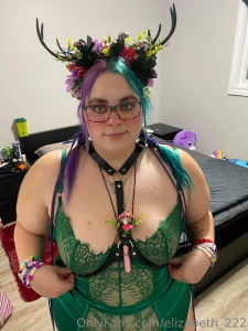 My outfit for halloween shenanigans i made the headband myself