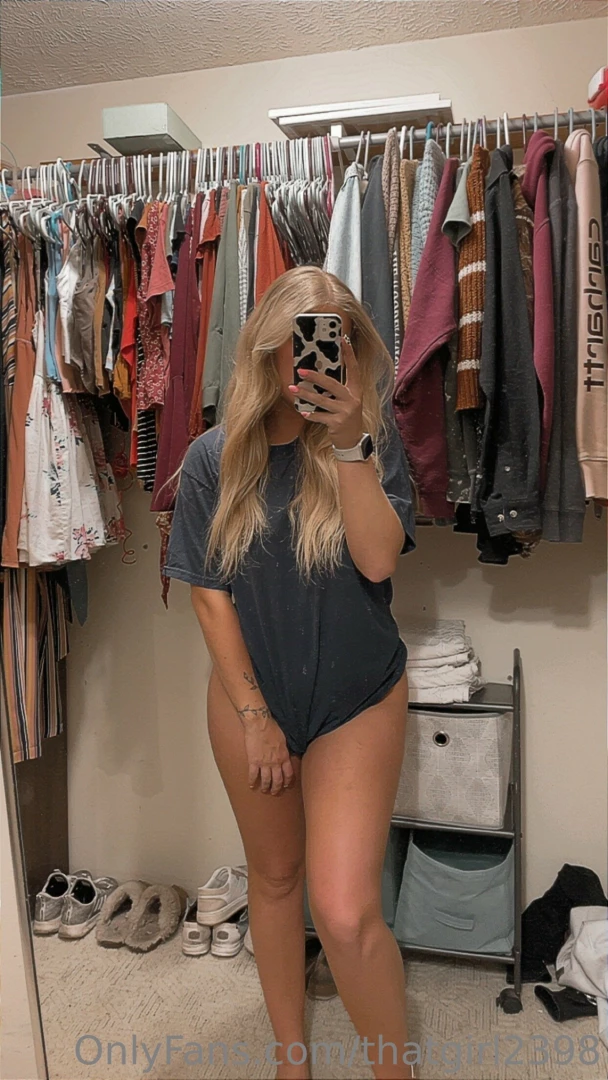 If i could wear a baggy shirt and panties everyday i would part 1 