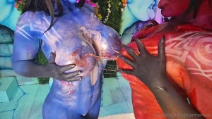 Here s a sticky little preview for everyone ft mercymorgbigtitsgoth