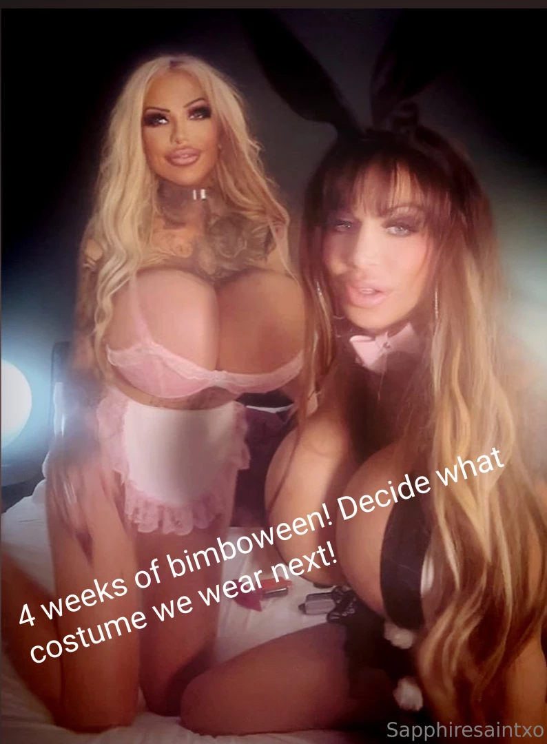 Give us some ideas for costumes bimbo brain wont allow us to think for 