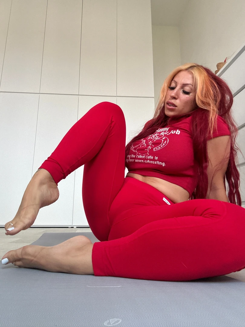 Ready for yoga with your favorite teacher 