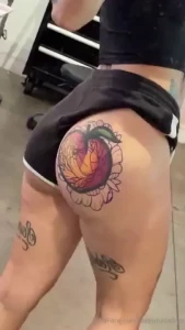 What if i told you i m covering my peach tattoo