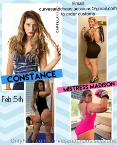 Customs available i ll be shooting with modelconstance1 in a couple