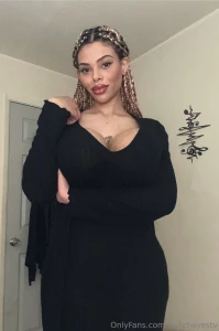 Black dress bold energy