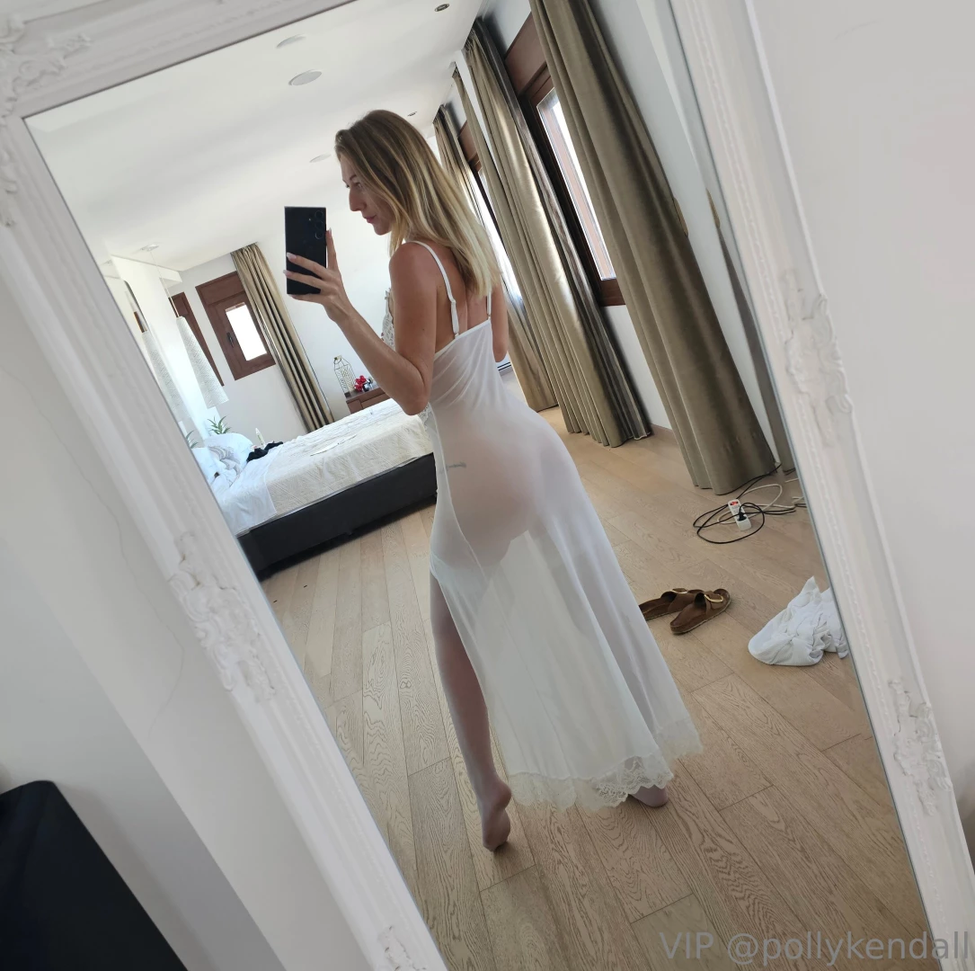 Do i look good in this sheer dress x 