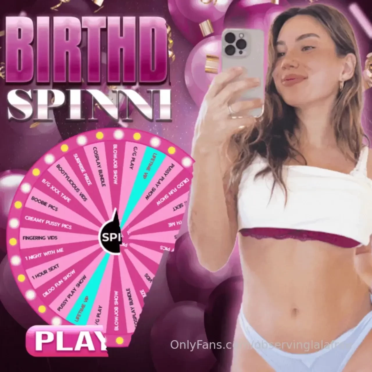 Birthday spinner let s celebrate my big day in the amp and unlock 