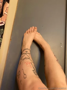 Would you like to cum on my feet part 1