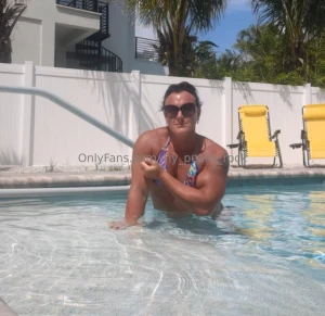 Fun by the pool today new videos coming