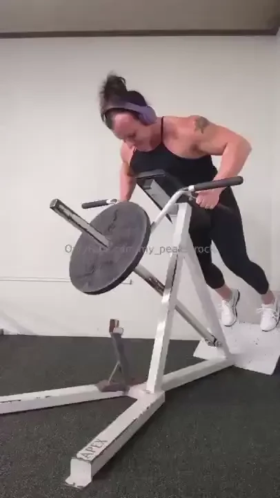 Some of today s workout getting my groove back it s grow time 