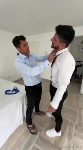 Antes de irnos a la boda de su prima nos dieron ganas de comer bien